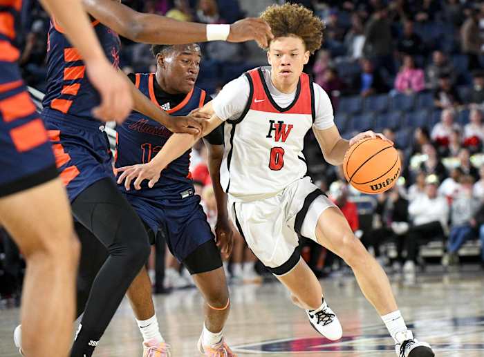 Harvard-Westlake vs. Roosevelt in the CIF Southern Section Open Division boys basketball final at Cal Baptist University on Friday, Feb. 23, 2024.